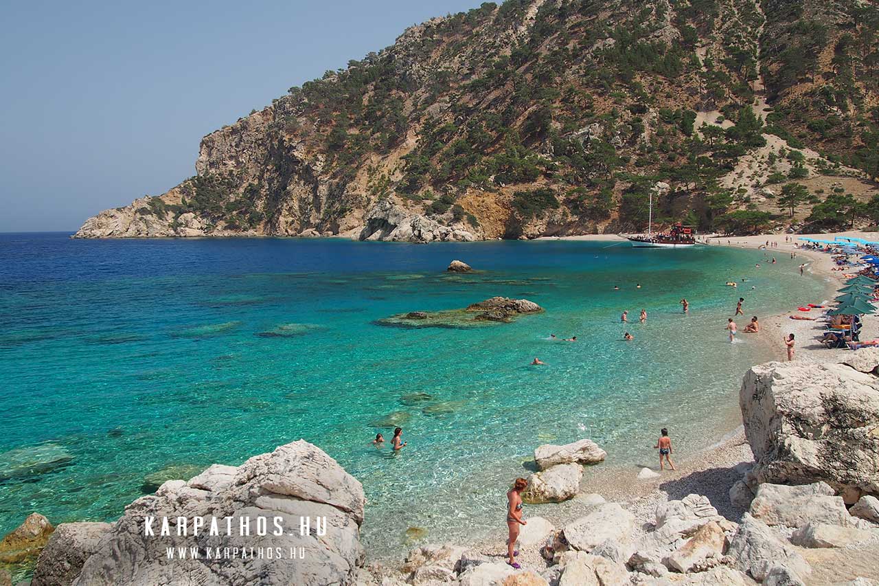 Karpathos Apella beach információk