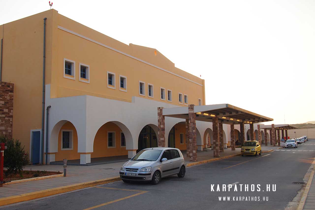 Karpathos repülőtér információk