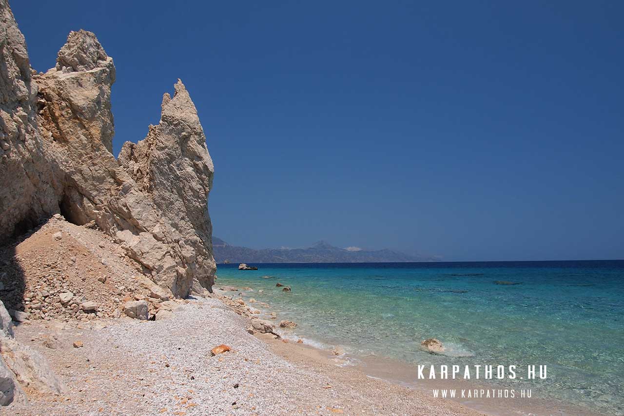Kato Lakkos beach, Karpathos rejtett gyöngyszemei