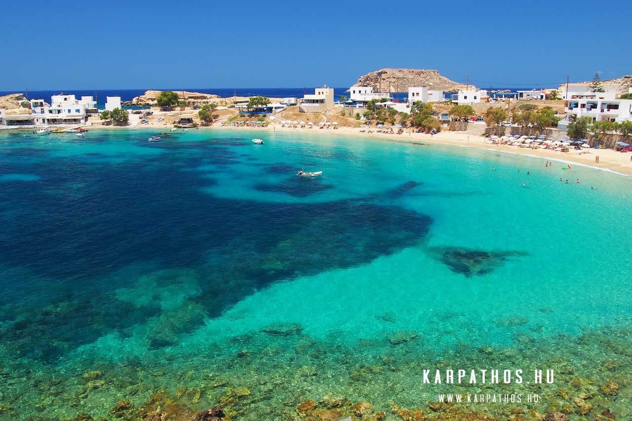 Lefkos beach Karpathos