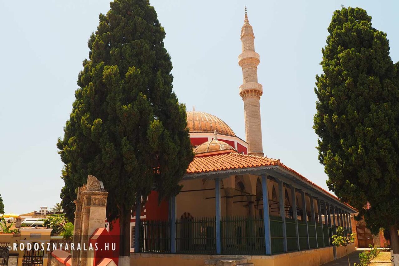 Szulejmán mecset, Rodosz óváros látnivalói