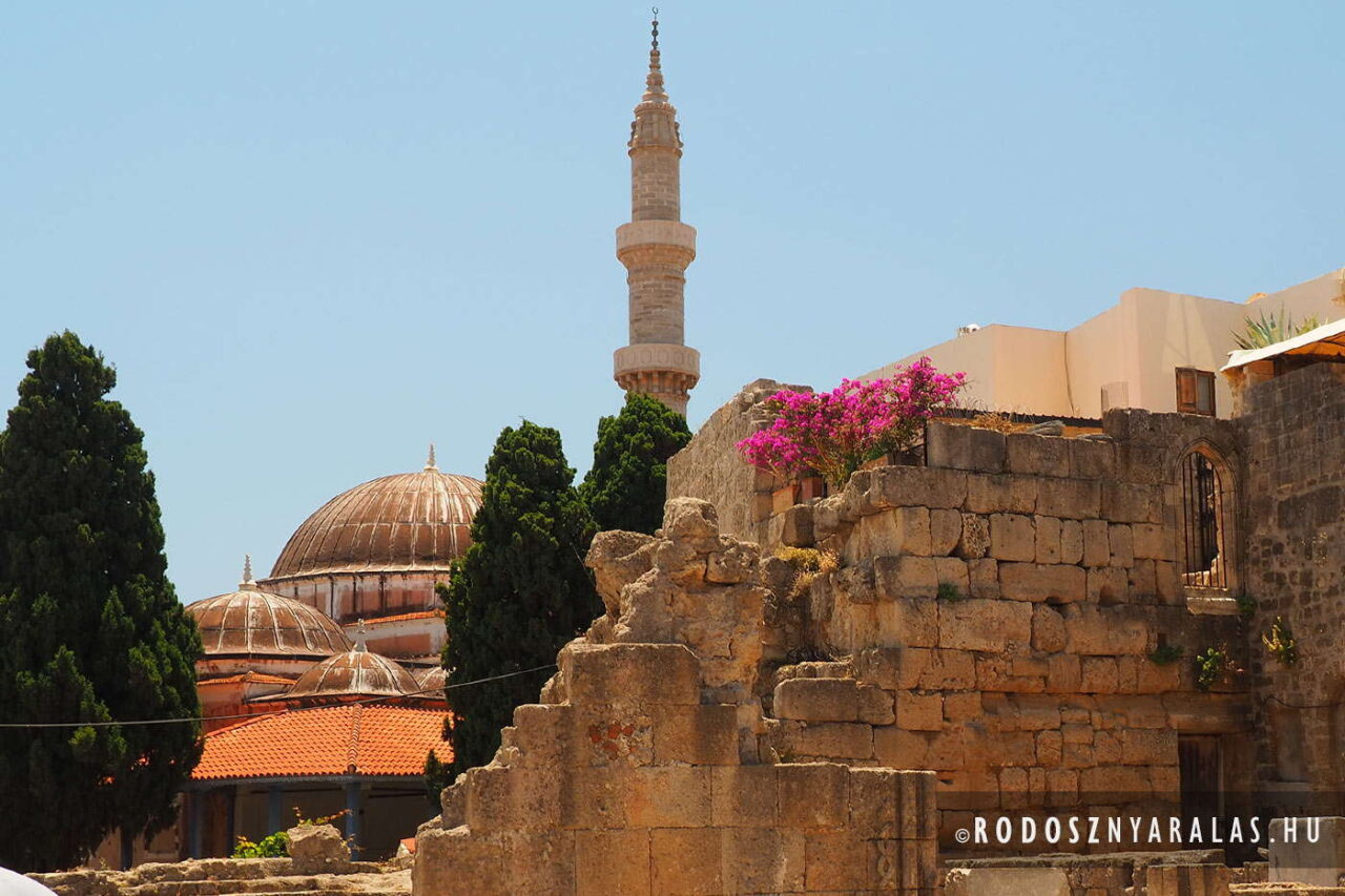 A Szulejmán-mecset Rodosz óváros