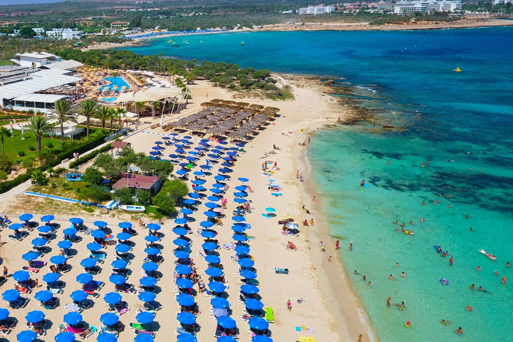 Makronissos beach Agia Napa legjobb strandjai