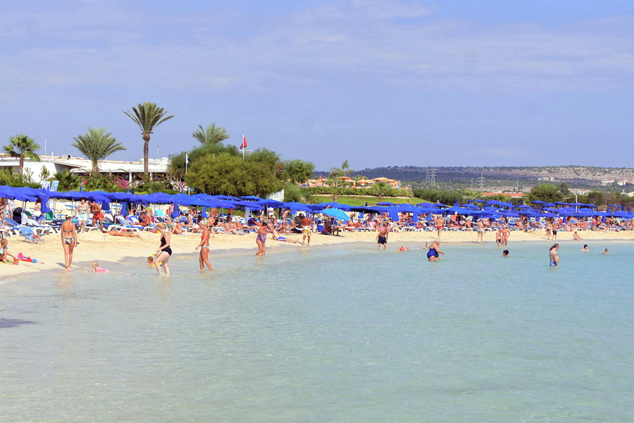 Ayia Napa strand (Makronissos beach)