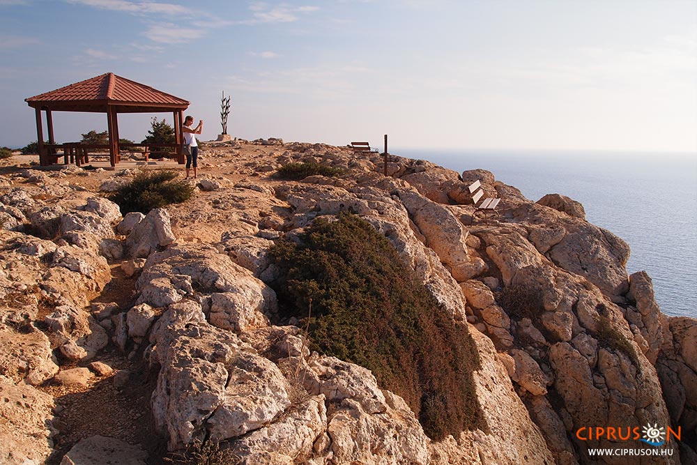 Cape Greco Ciprus, Agia Napa látnivalói, kilátó