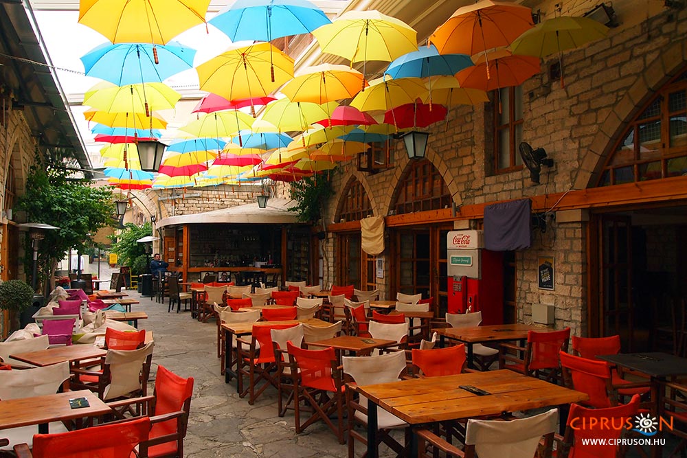 Limassol étterem, taverna Ciprus