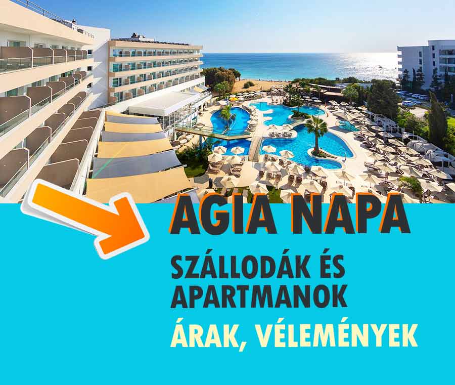 Agia Napa Ciprus szálloda vélemények