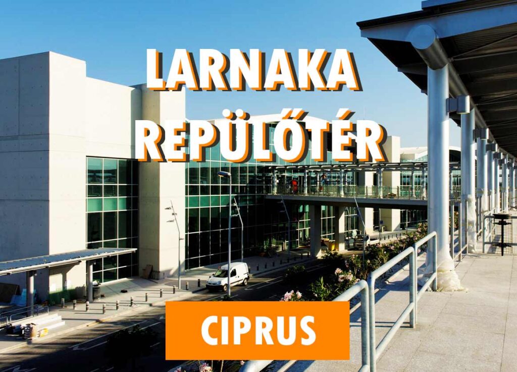 Larnaka repülőtér Ciprus Larnaca airport