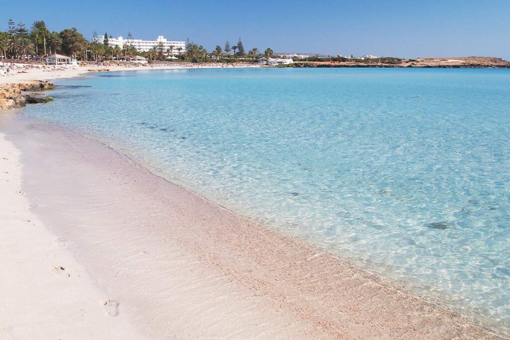 Nissi beach Agia Napa Ciprus