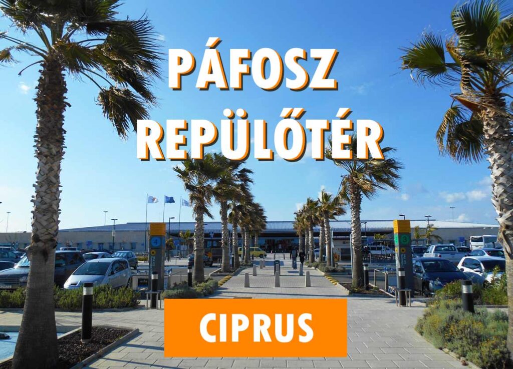 Páfosz repülőtér Ciprus (Paphos airport)